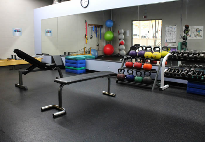 Exercise and Stretching Room